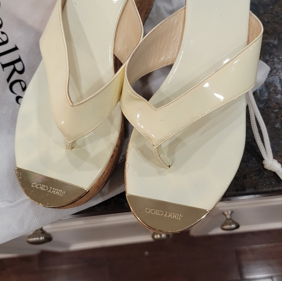 Jimmy choo corch plataform - Picture 2 of 7